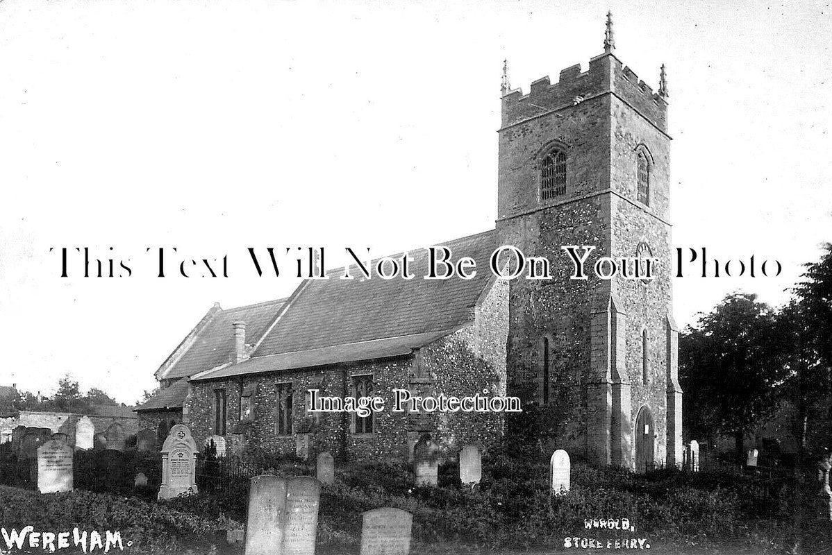 NF 4491 - Wereham Church, Norfolk c1911
