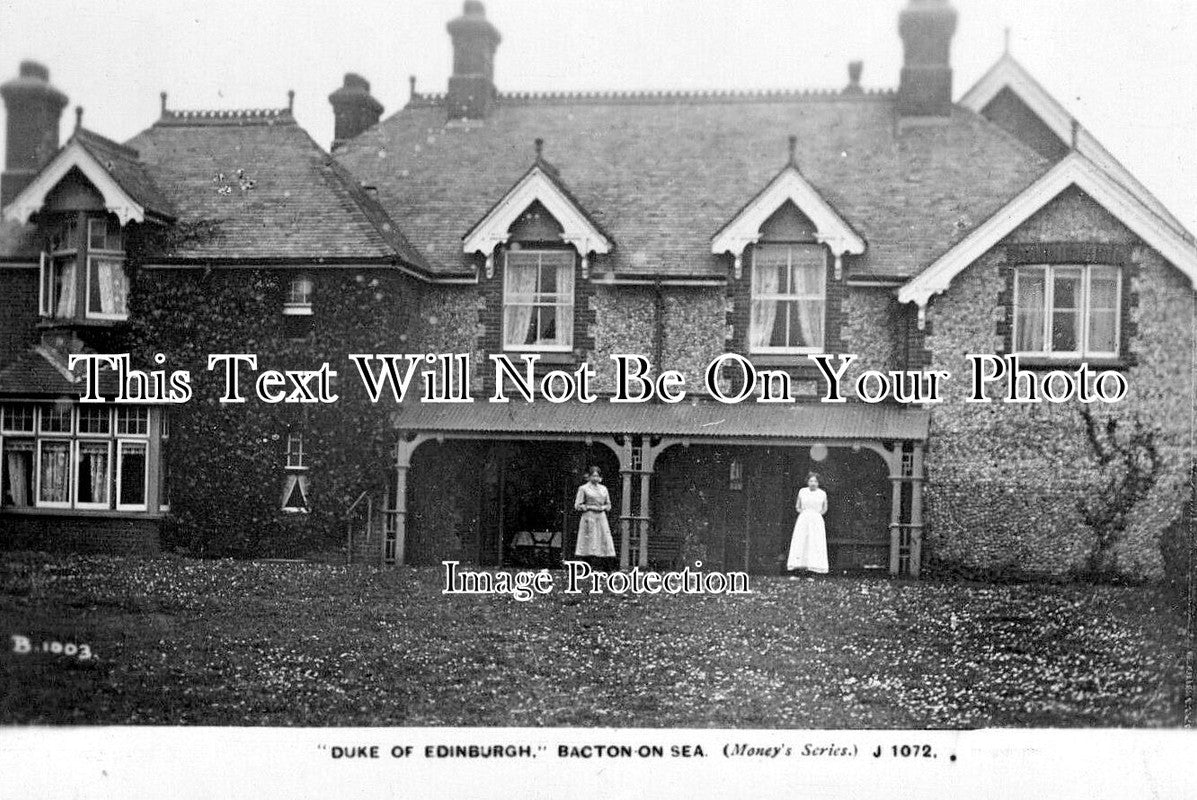 NF 4522 - Duke Of Edinburgh Pub, Bacton On Sea, Norfolk c1921