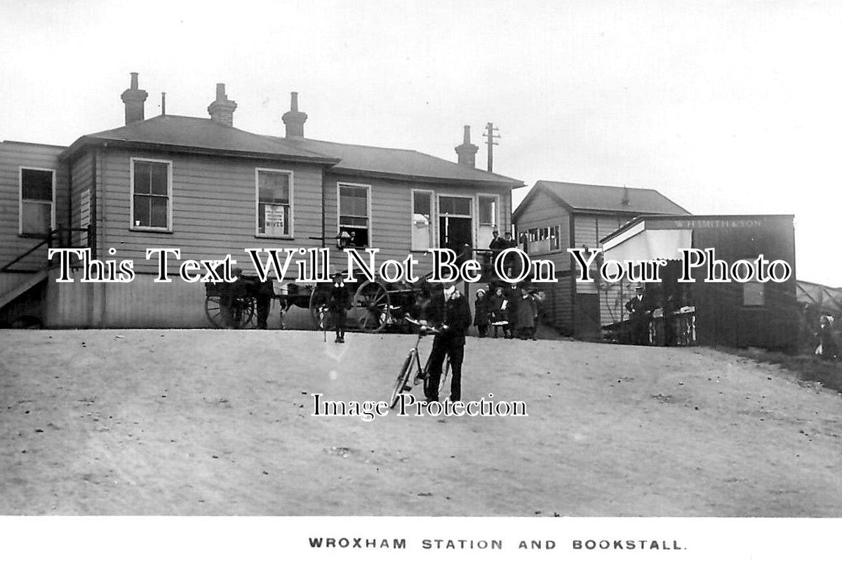 NF 4533 - Wroxham Railway Station & Bookstall, Norfolk