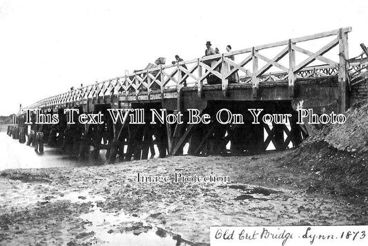 NF 4565 - Old Cut Bridge, Kings Lynn, Norfolk 1873