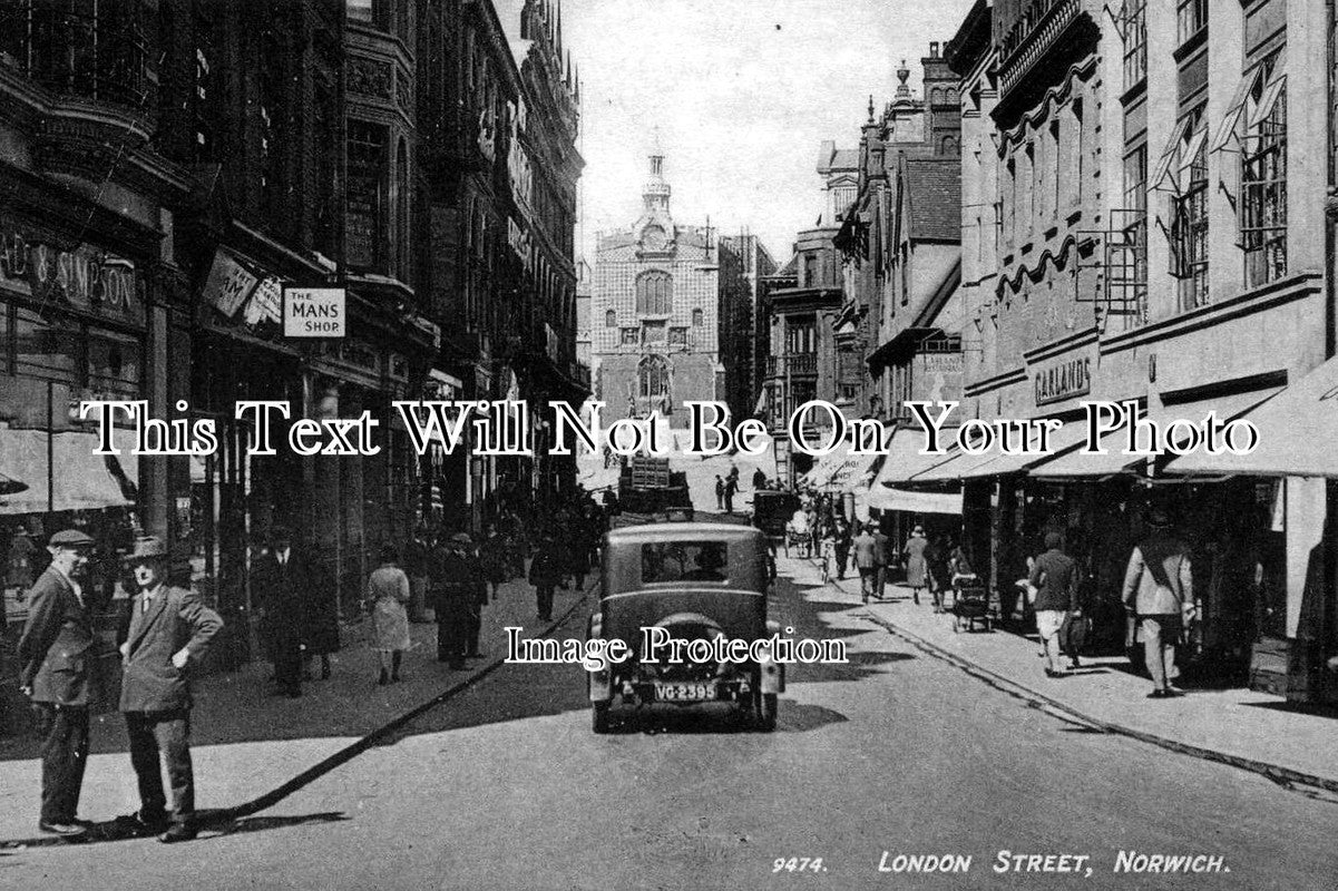 NF 599 - London Street, Norwich, Norfolk