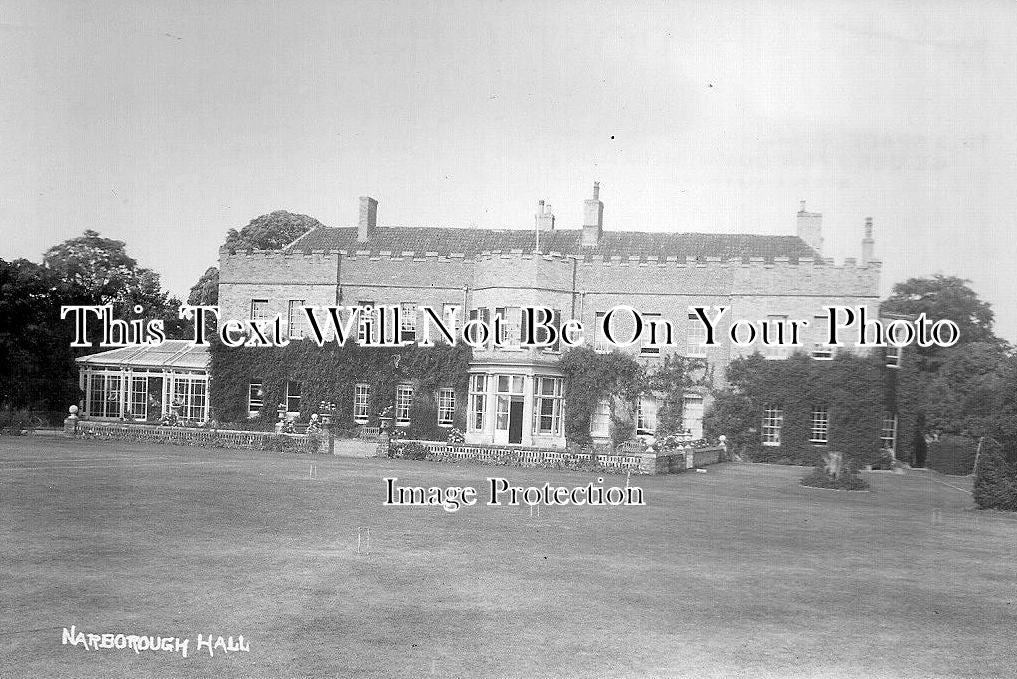 NF 693 - Narborough Hall, Norfolk c1923