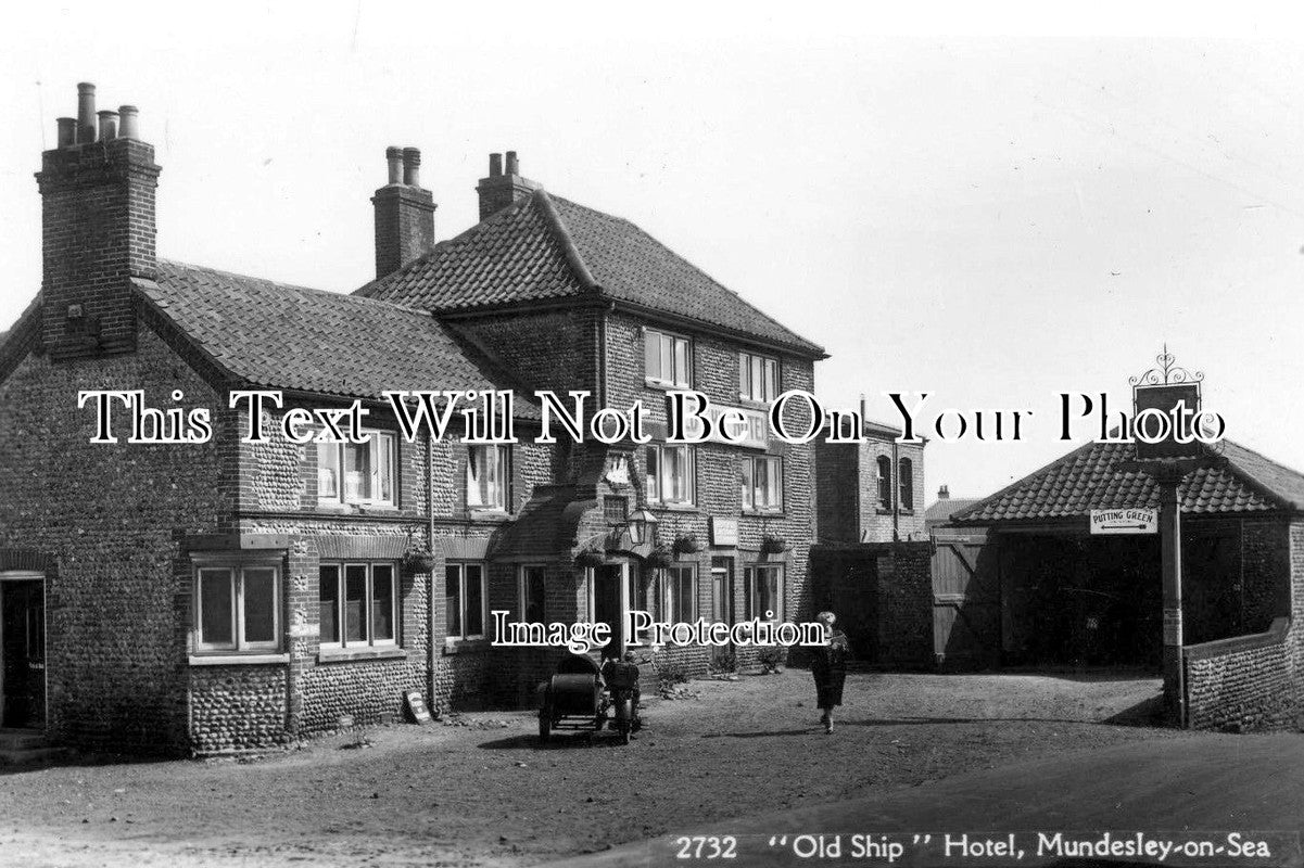 NF 756 - The Old Ship Hotel, Mundesley-On-Sea, Norfolk