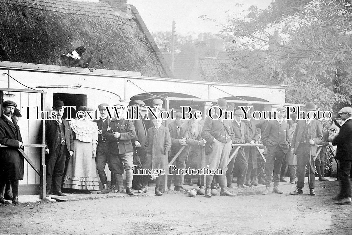 NF 763 - Bowls, Norwich, Norfolk c1905