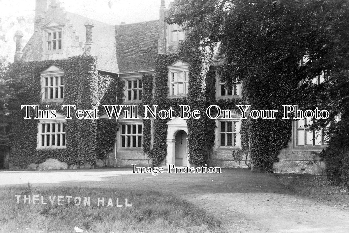 NF 775 - Thelveton Hall, Norfolk c1910