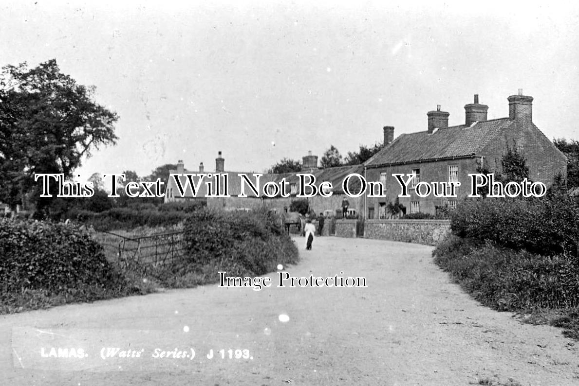 NF 791 - Buxton Lamas, Norfolk c1909