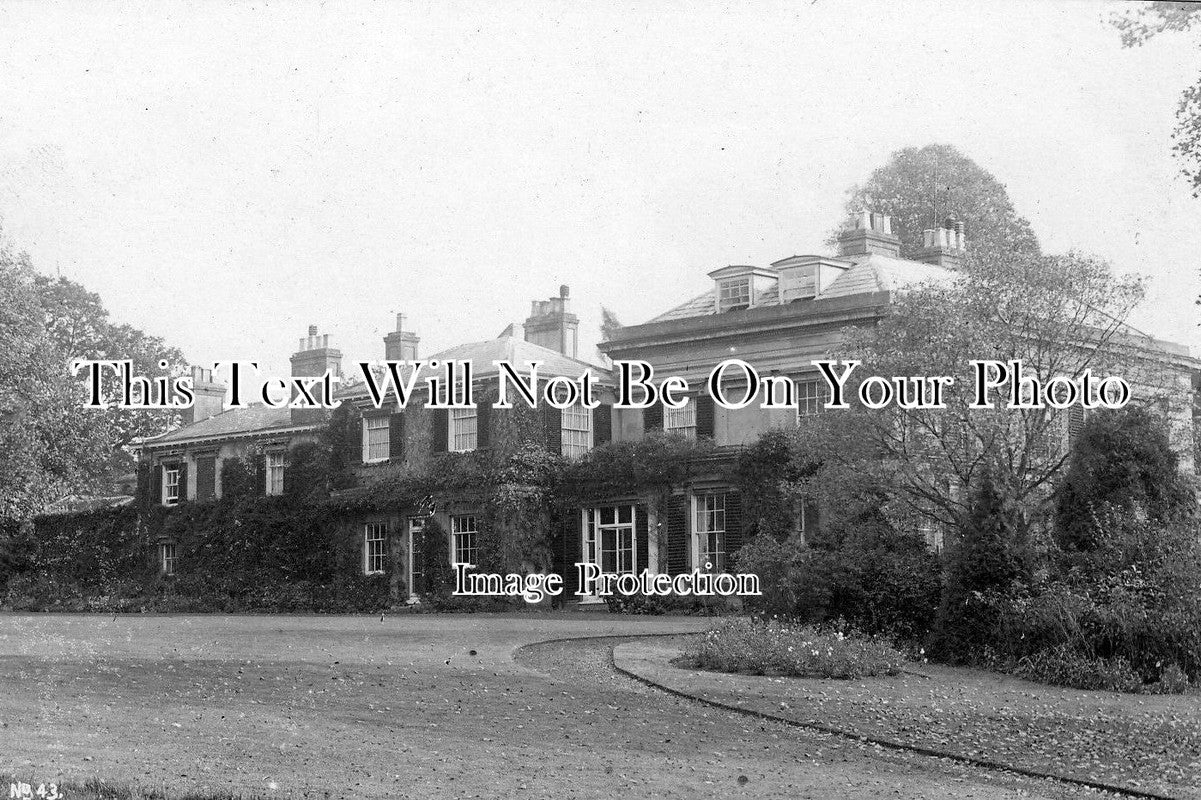 NF 793 - Thickton Hall, Norfolk c1920