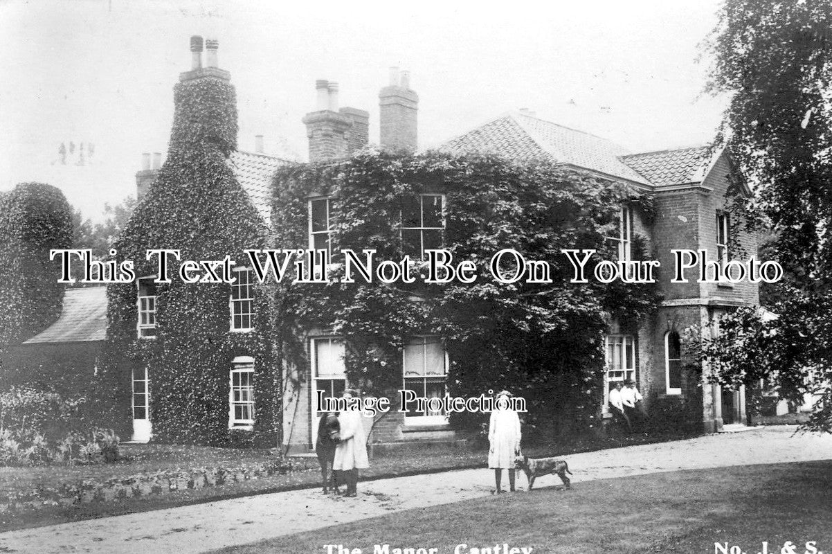 NF 796 - The Manor, Cantley, Norfolk c1913