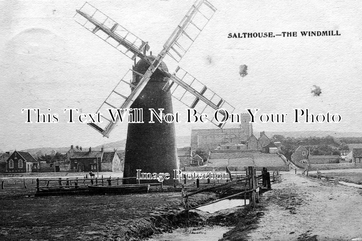 NF 828 - Salthouse Windmill, Mill, Norfolk