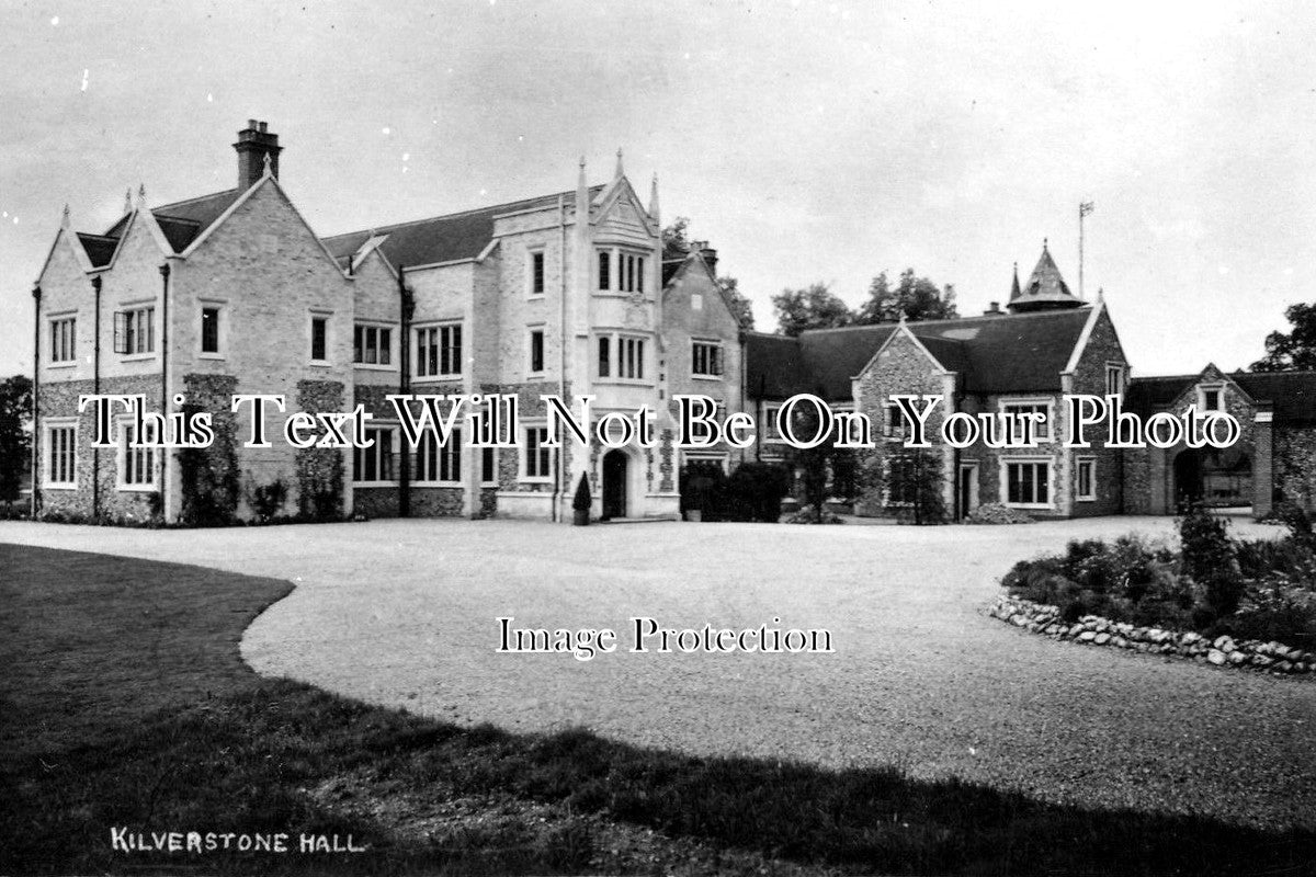 NF 848 - Kilverstone Hall, Norfolk c1920