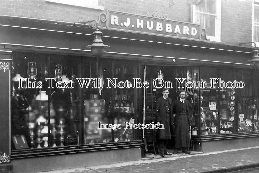 NF 877 - Shop Front, High Street, East Dereham, Norfolk c1912