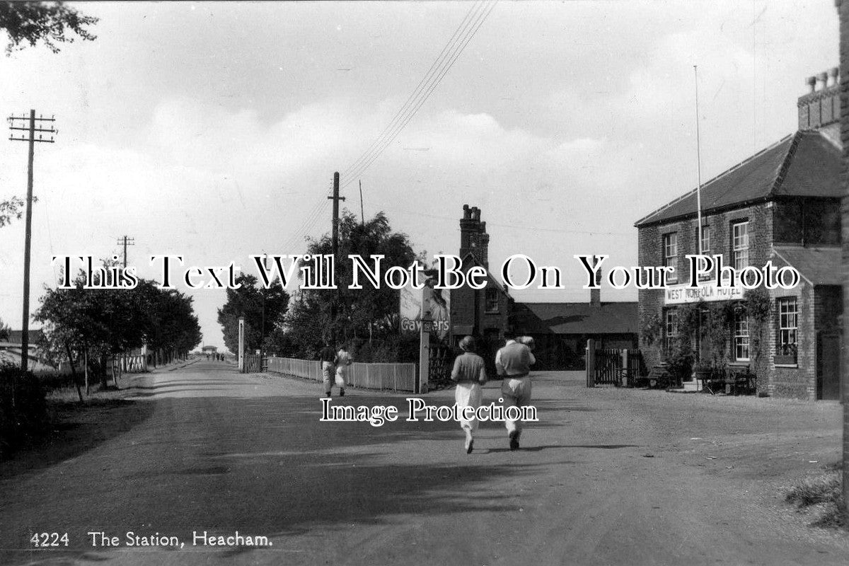 NF 899 - Heacham Railway Station, Norfolk