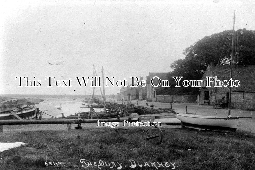 NF 963 - Blakeney Quay, Norfolk c1905