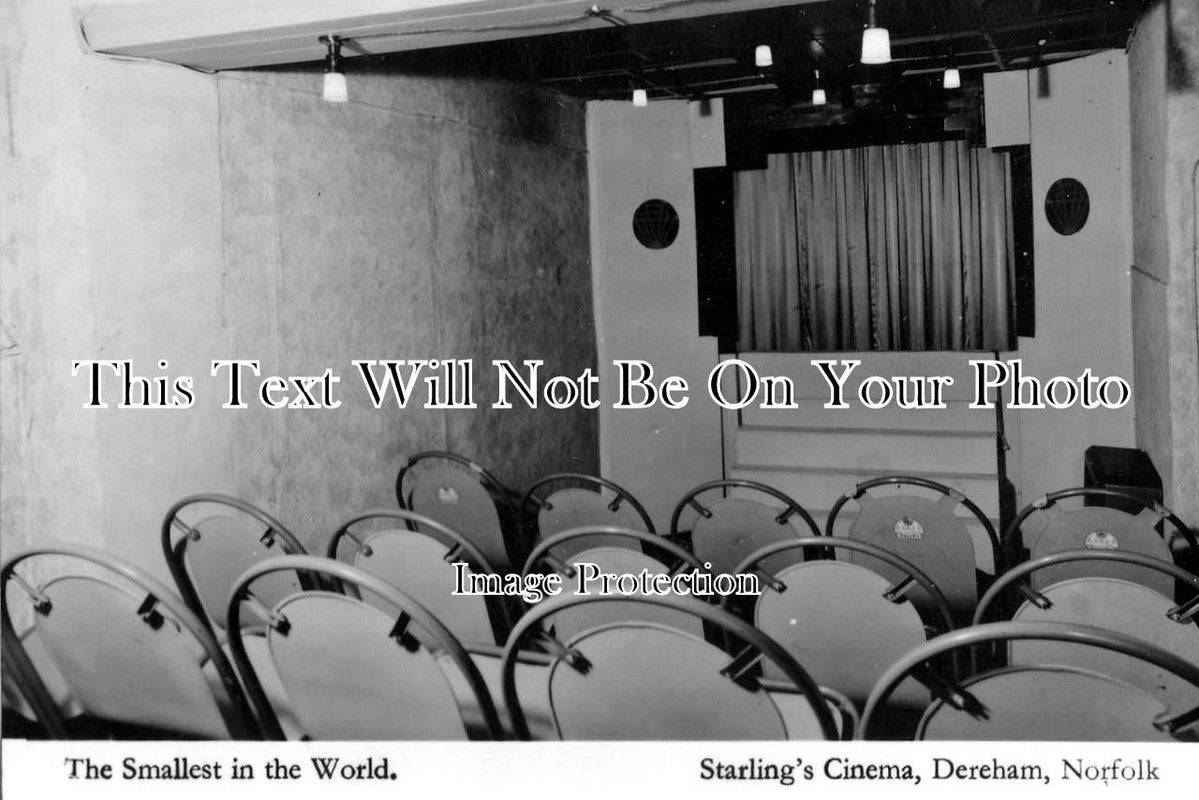 NF 986 - Starlings Cinema, Dereham, Norfolk c1930