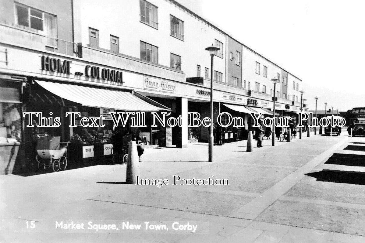 NH 1477 - Market Square, New Town, Corby, Northamptonshire
