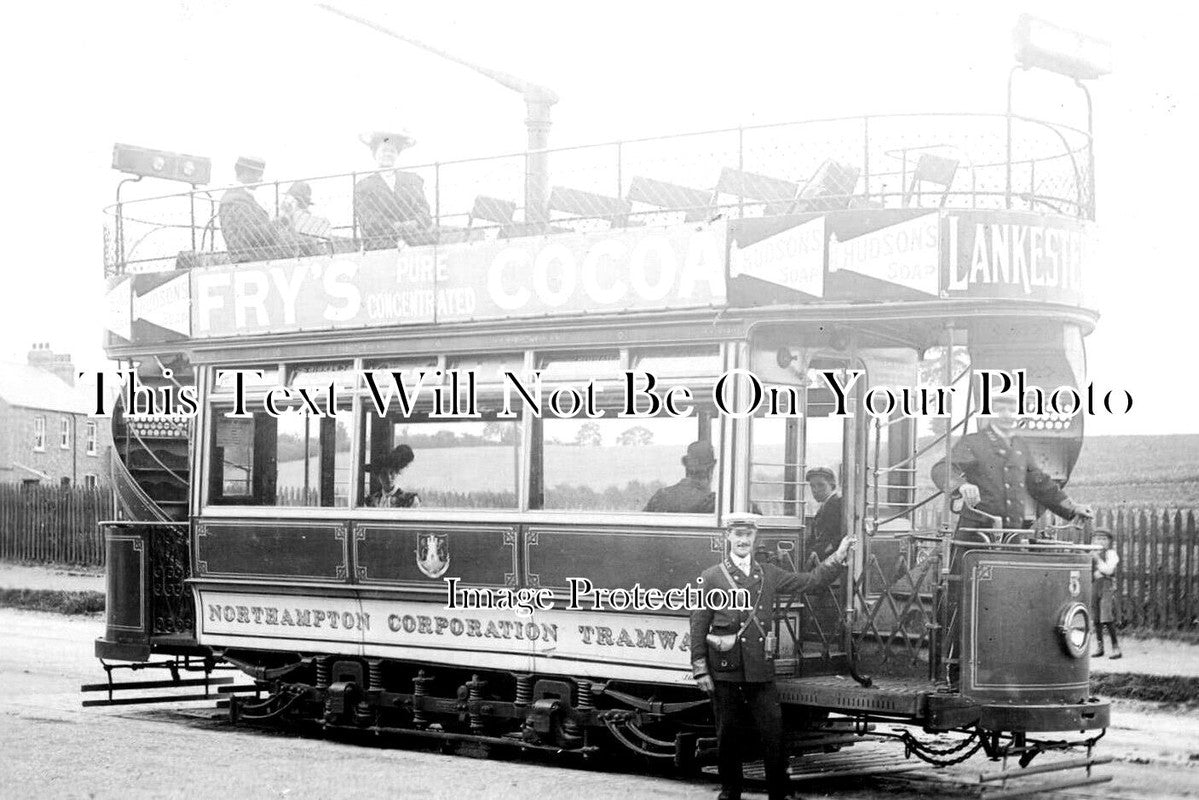 NH 1513 - Northampton Corporation Tramways Tram Car, Northamptonshire