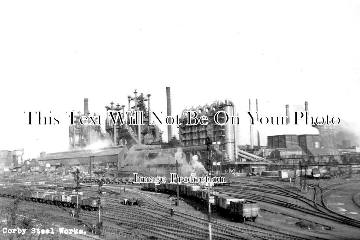 NH 1538 - Corby Steel Works, Northamptonshire