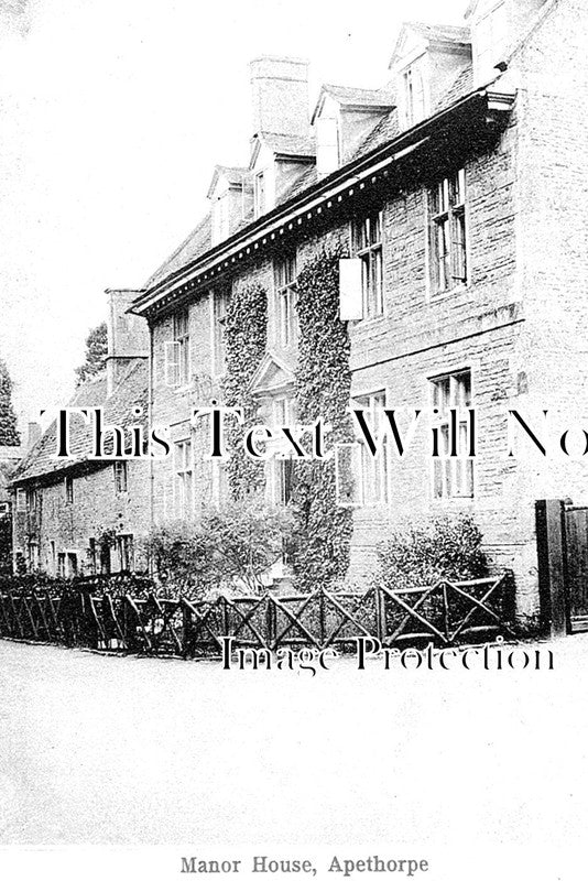 NH 1583 - Manor House, Apethorpe, Northamptonshire c1918