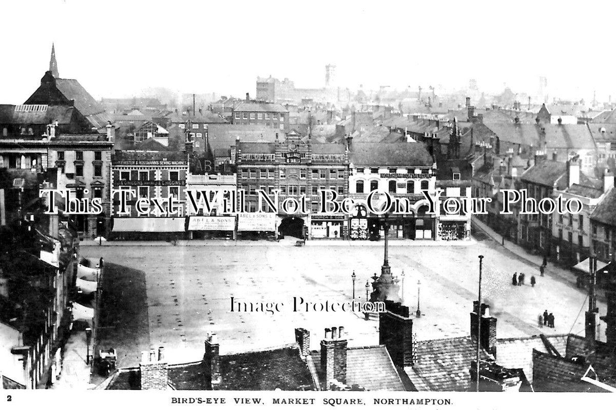 NH 1601 - Northampton Market Square, Northamptonshire