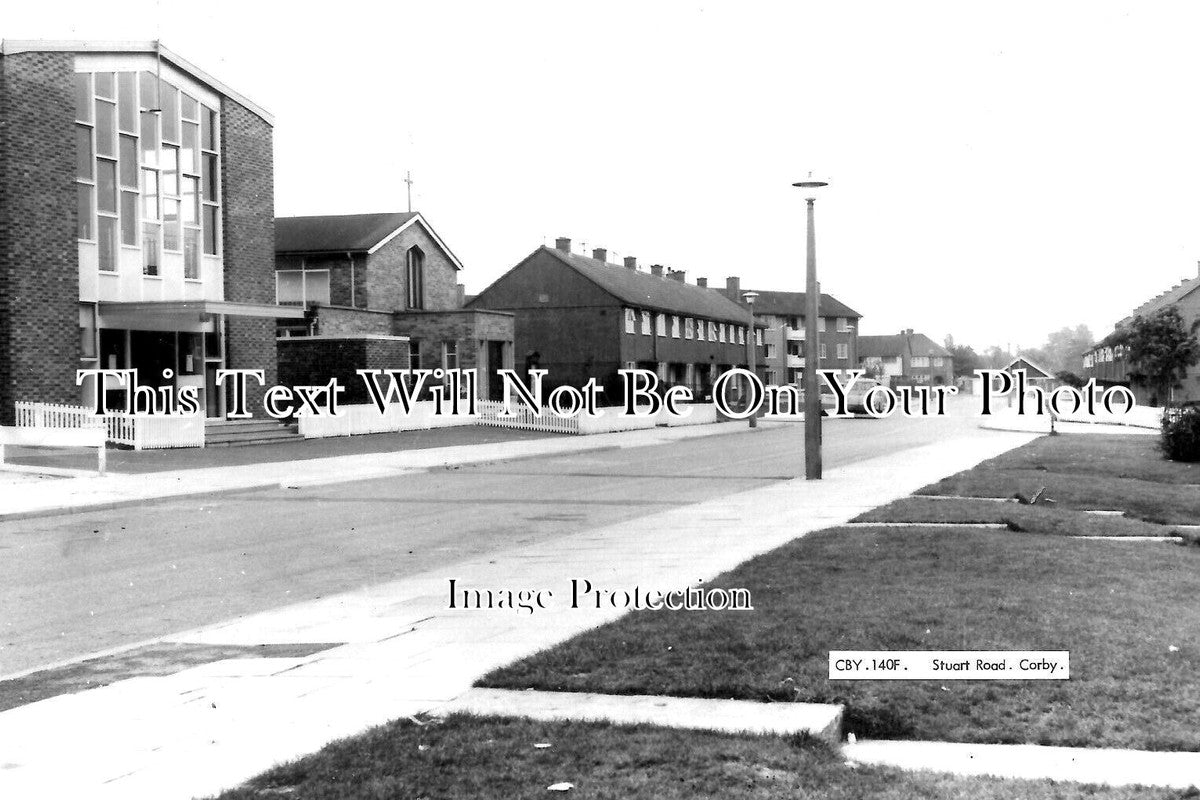NH 1972 - Stuart Road, Corby, Northamptonshire c1967