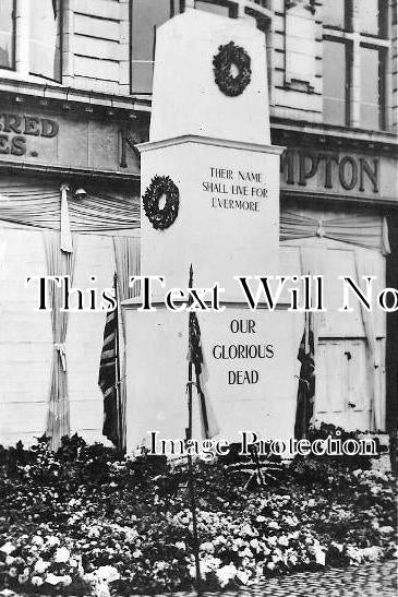 NH 381 - Northampton War Memorial, Northamptonshire 1919