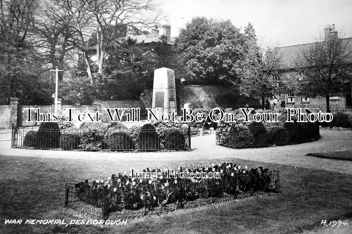 NH 54 - War Memorial, Desborough, Northamptonshire