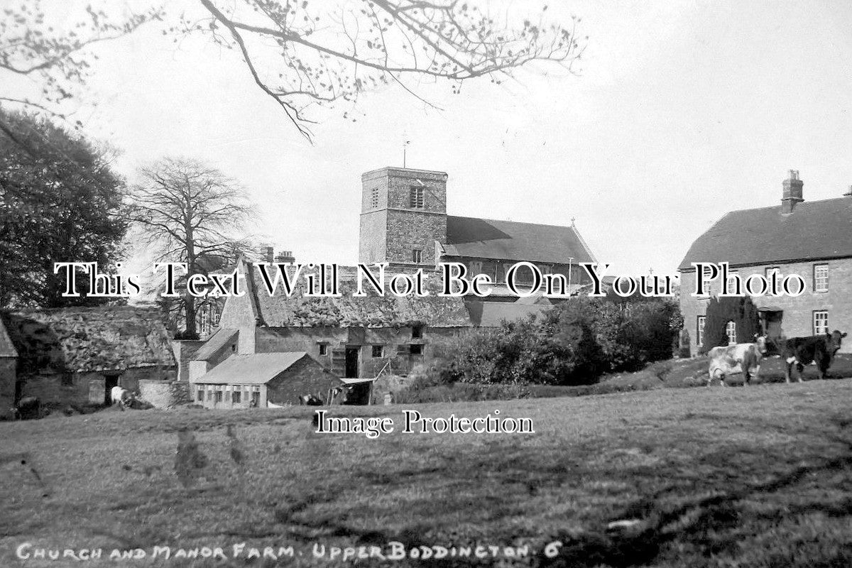 NH 588 Church & Manor Farm, Upper Boddington, Northamptonshire JB