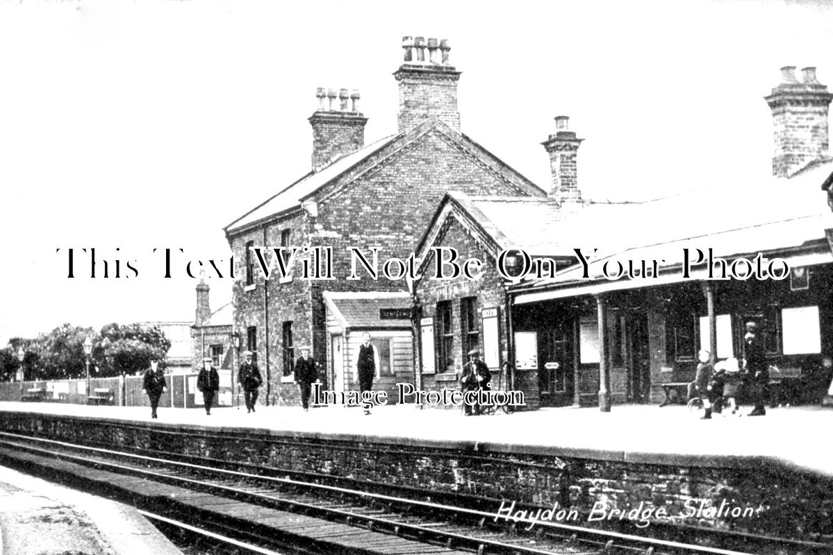 NO 1121 Haydon Bridge Railway Station, Northumberland c1930 JB Archive