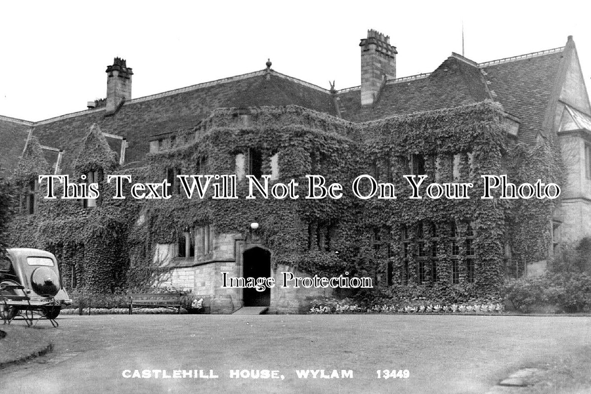 NO 1224 Castlehill House, Wylam, Northumberland c1910 JB Archive
