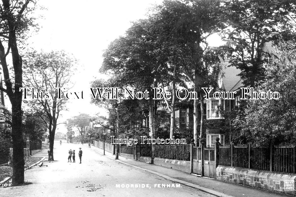 NO 1241 - Moorside, Fenham, Newcastle Upon Tyne c1914