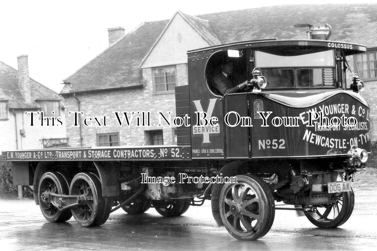 NO 1275 - E W Younger & Co Ltd Delivery Truck, Newcastle Upon Tyne