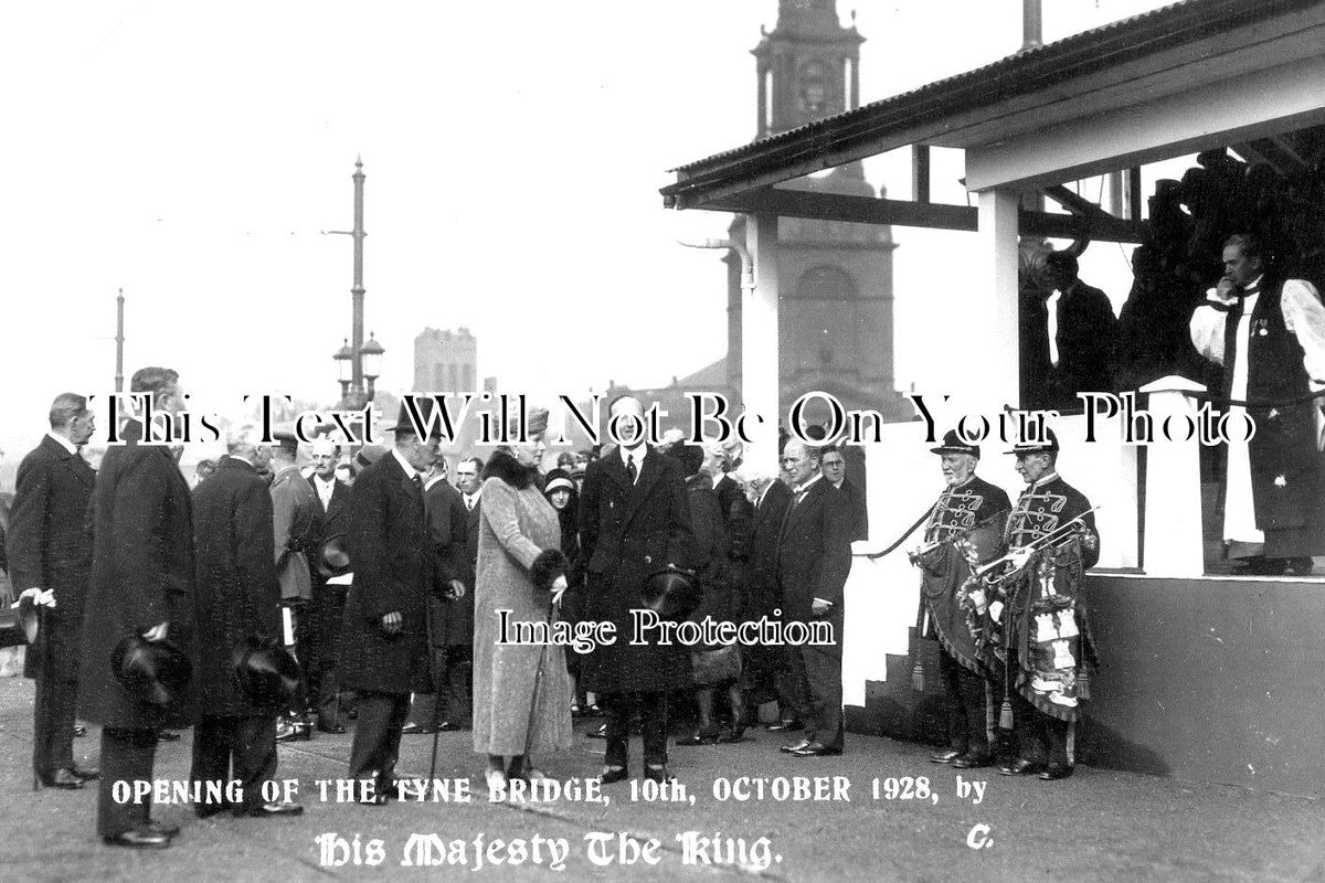 NO 1276 - Opening Of The Tyne Bridge By King George V, Newcastle Upon Tyne 1928