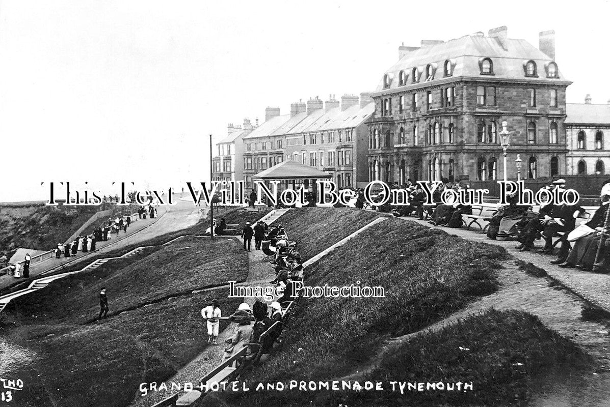 NO 1467 - Grand Hotel & Promenade, Tynemouth, Tyne And Wear