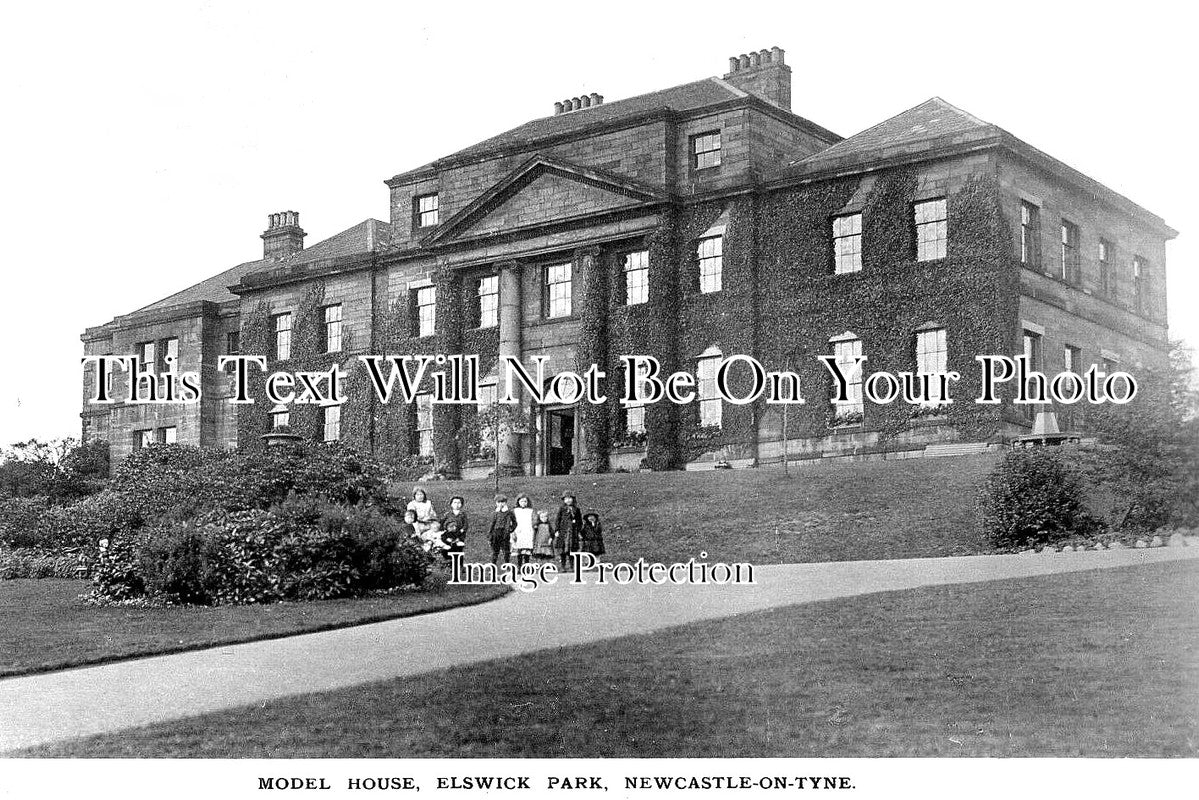 NO 1525 - Model House, Elswick Park, Newcastle Upon Tyne c1913