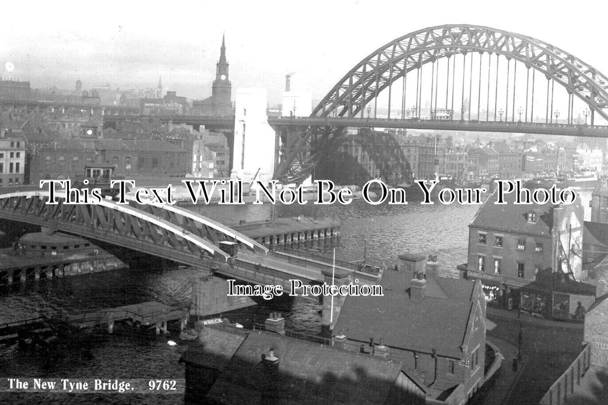 NO 1636 - The New Tyne Bridge, Newcastle Upon Tyne