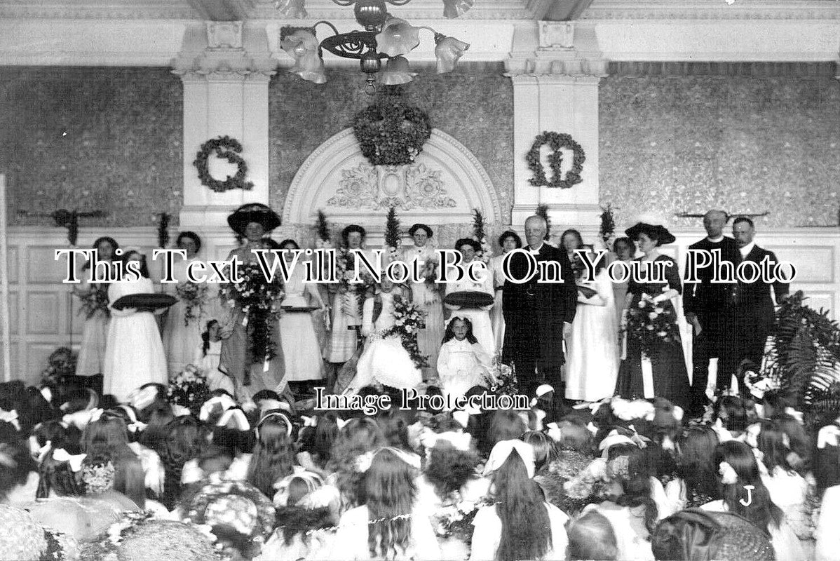 NO 1669 - Dame Allans School Flower Festival, Newcastle 1910 2