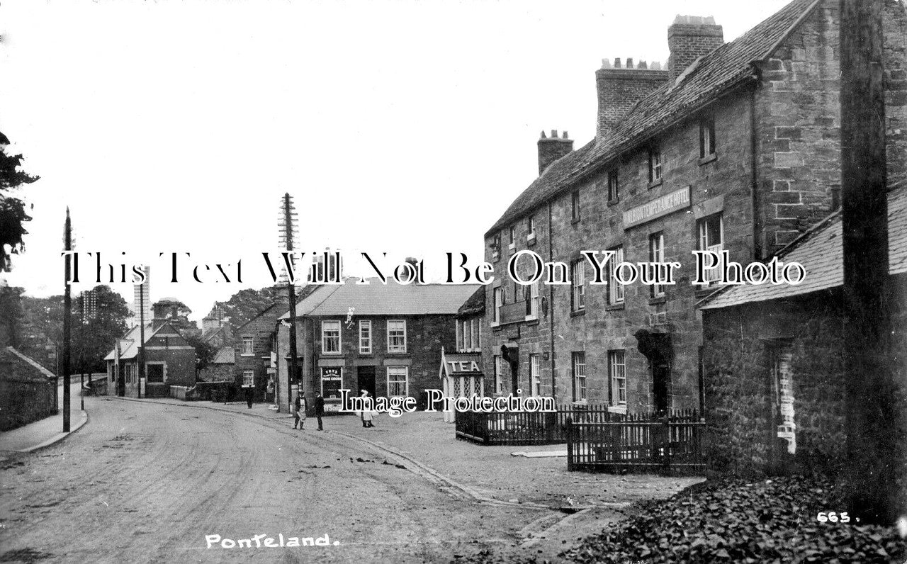 NO 1724 Albion Temperance Hotel Ponteland Newcastle Upon Tyne JB NO 1724 Albion Temperance Hotel Ponteland Newcastle Upon Tyne JB