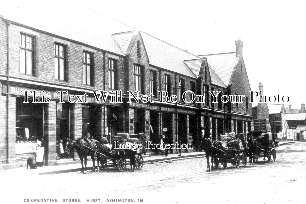 NO 1932 CoOperative Stores, Hirst, Ashington, Northumberland c1915