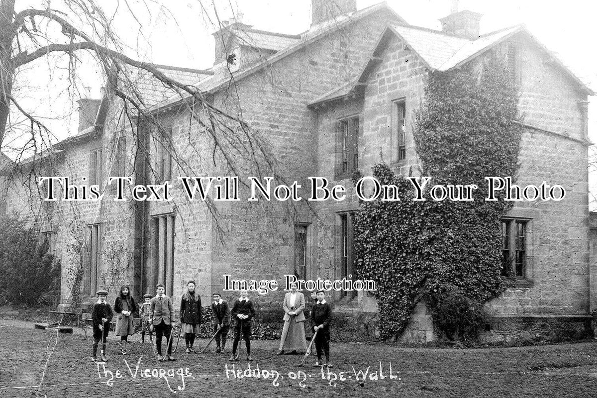 NO 2075 - The Vicarage, Heddon On The Wall, Newcastle Upon Tyne c1915