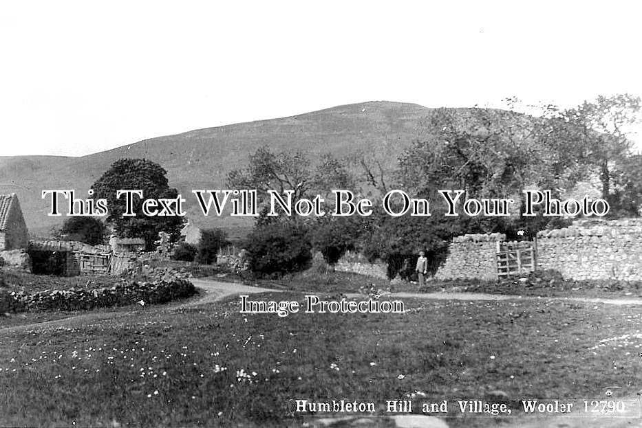 NO 2115 Humbleton Hill & Village, Wooler, Northumberland JB Archive