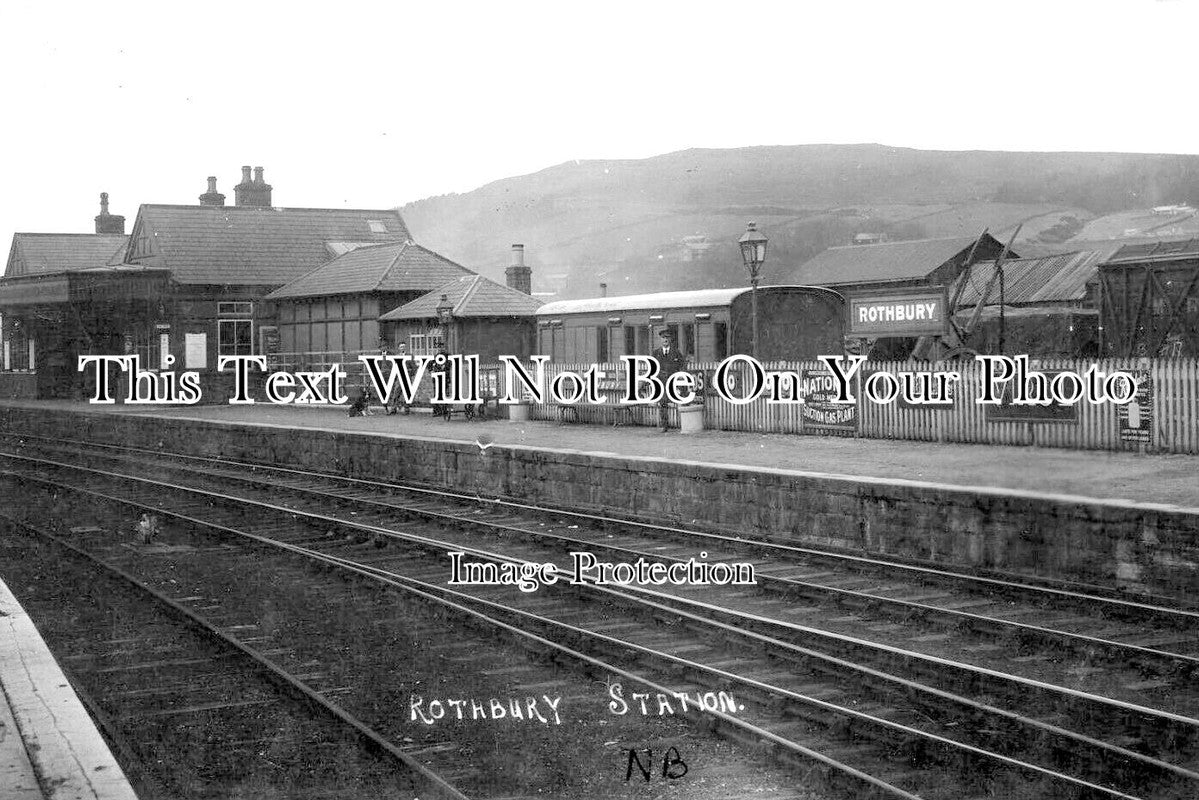 NO 2173 Rothbury Railway Station, Northumberland JB Archive