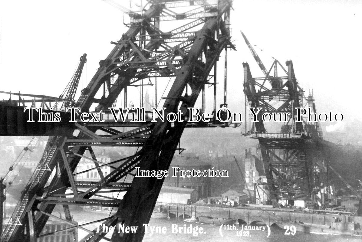 NO 2261 - The New Tyne Bridge, Newcastle Upon Tyne 1928
