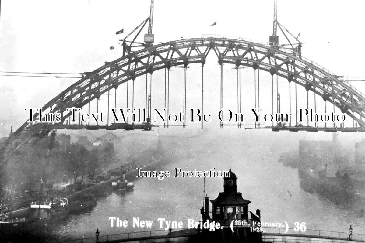 NO 2286 - The New Tyne Bridge, Newcastle On Tyne