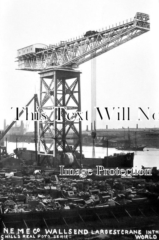 NO 2485 - Largest Crane In The World, Wallsend, Newcastle