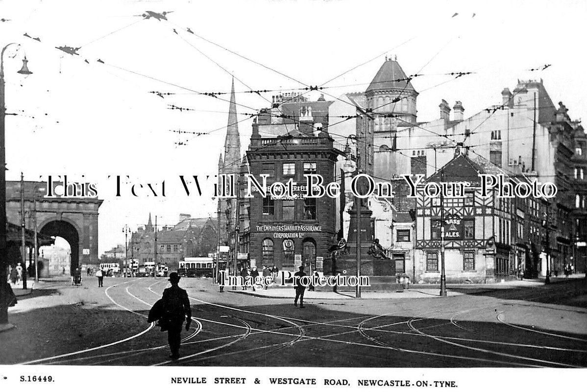 NO 2544 - Neville Street & Westgate Road, Newcastle On Tyne