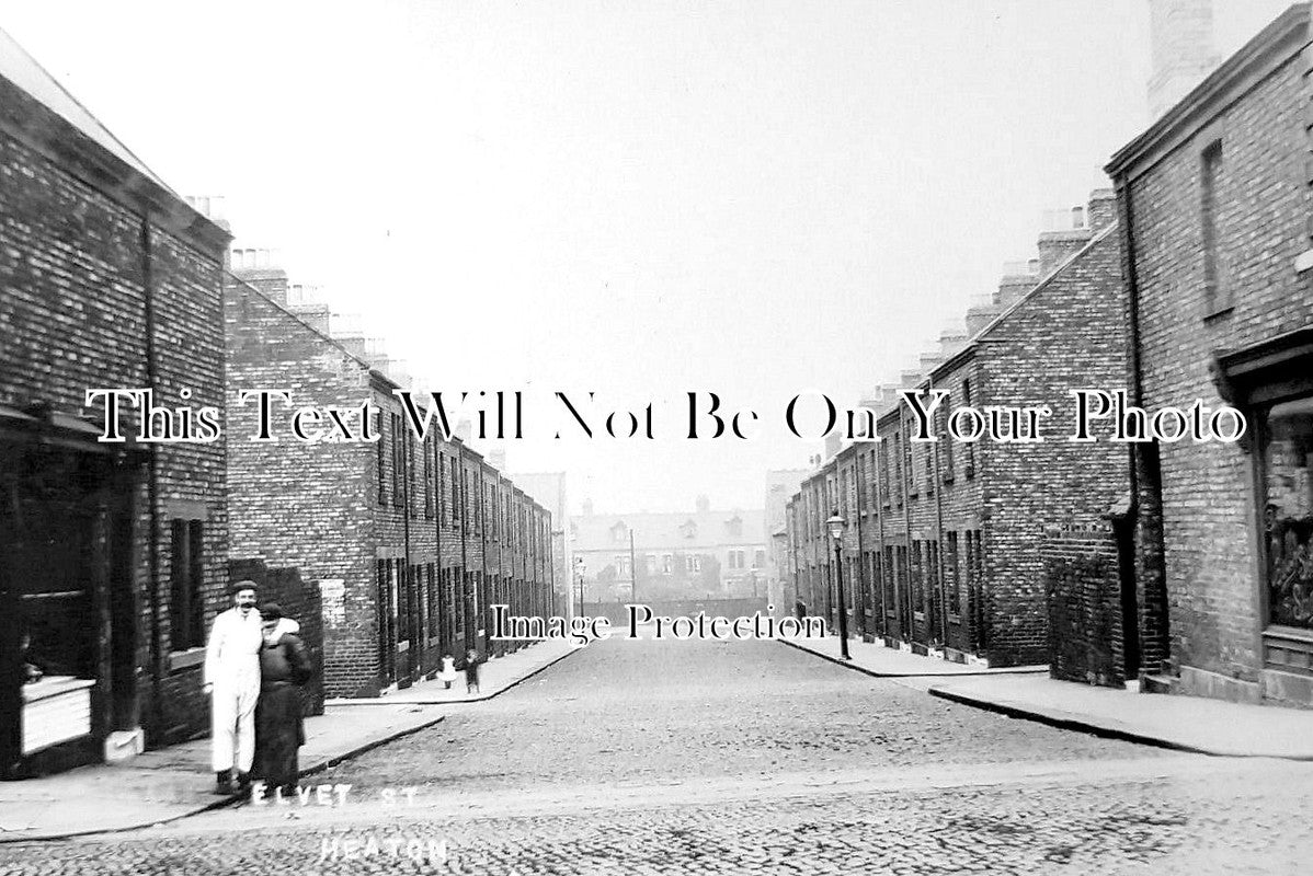 NO 2584 - Elvet Street, Heaton, Newcastle Upon Tyne c1905