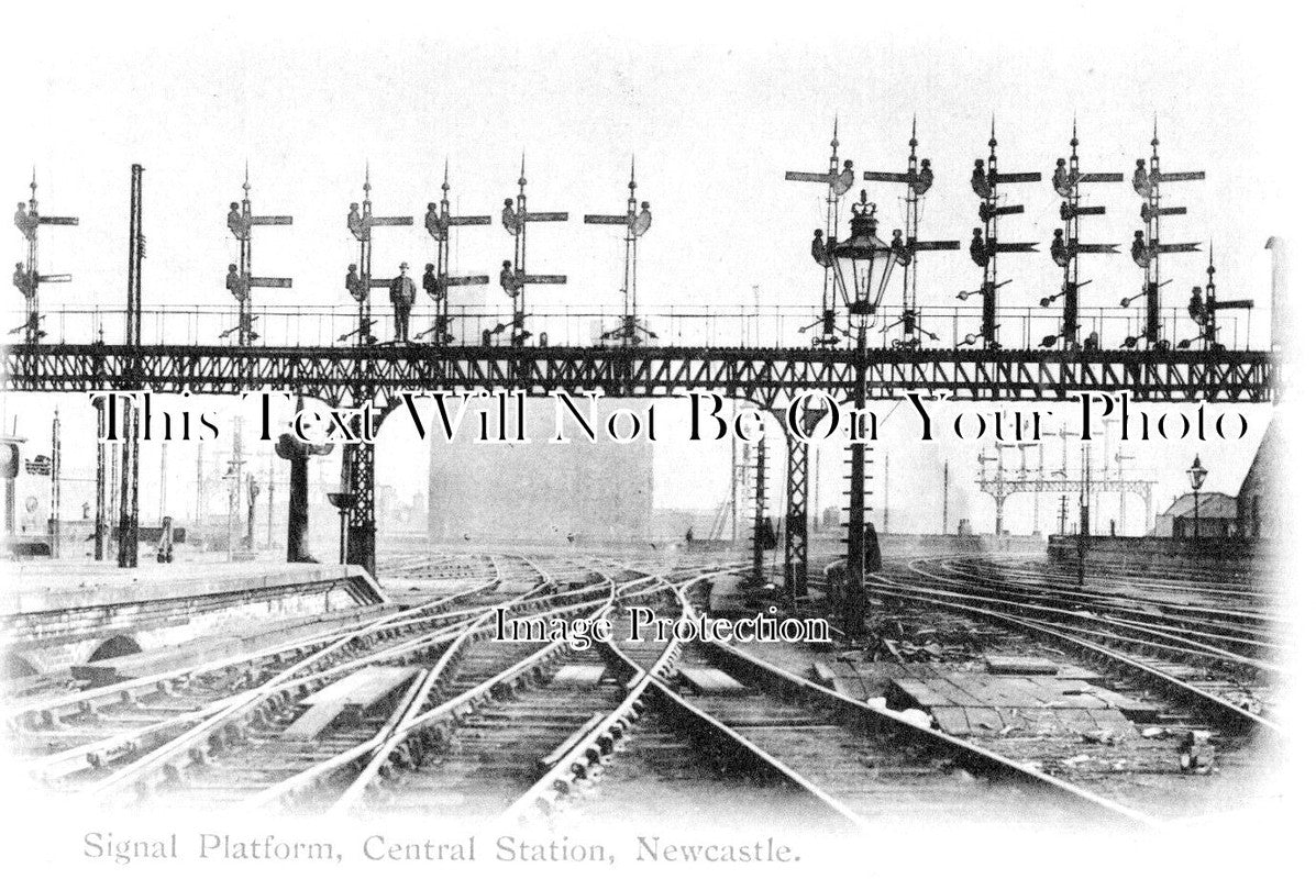 NO 2916 - Signal Platform, Newcastle Central Railway Station