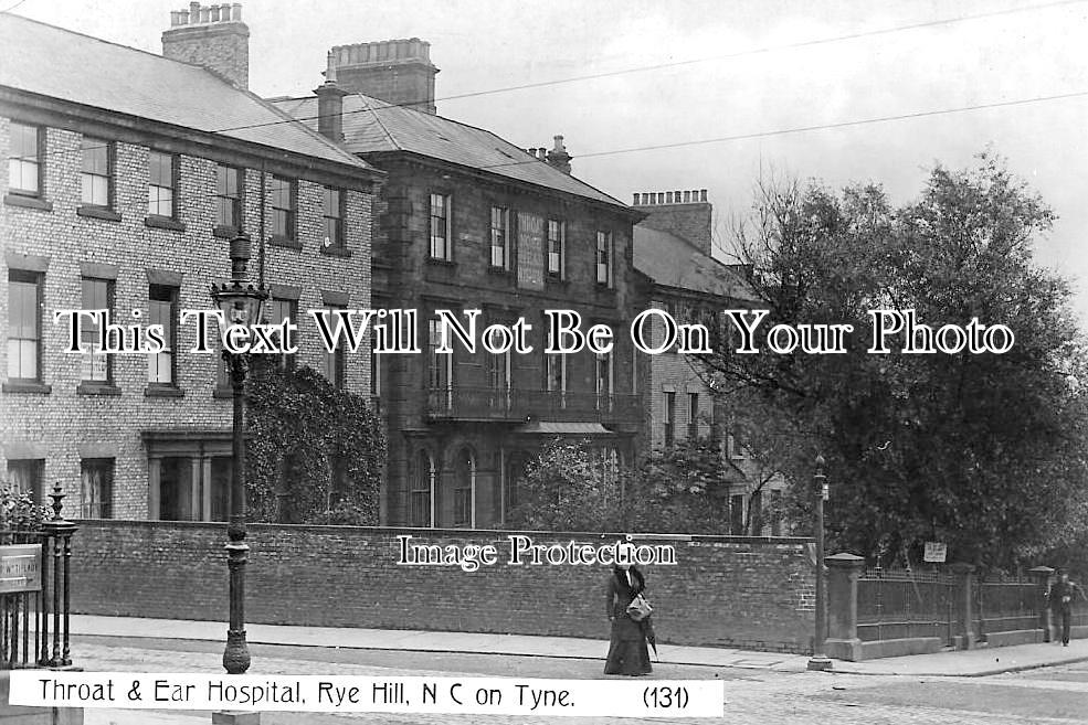 NO 3047 - Throat & Ear Hospital, Rye Hill, Newcastle On Tyne 1918