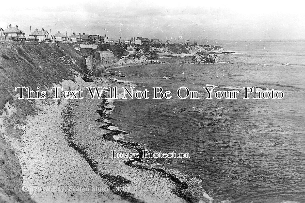 NO 3101 - Collywell Bay, Seaton Sluice, Whitley Bay c1942