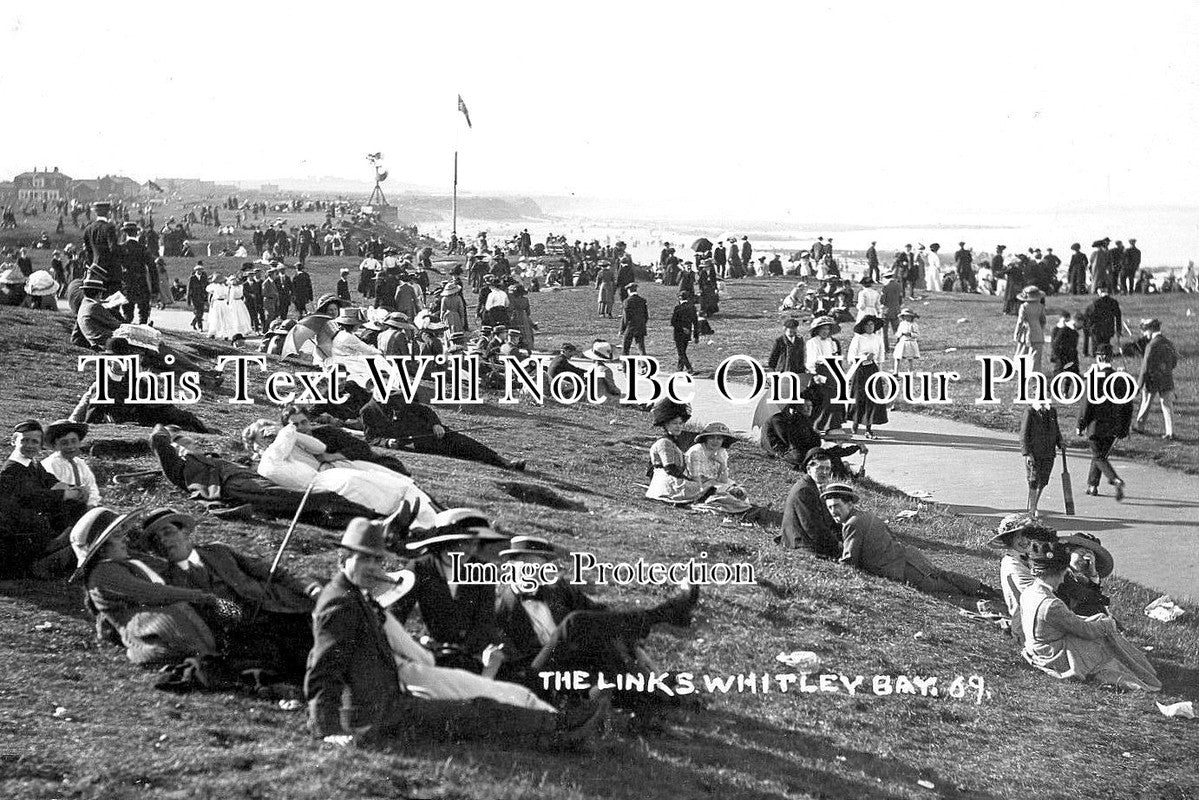 NO 738 The Links, Whitley Bay, Northumberland c1913 JB Archive